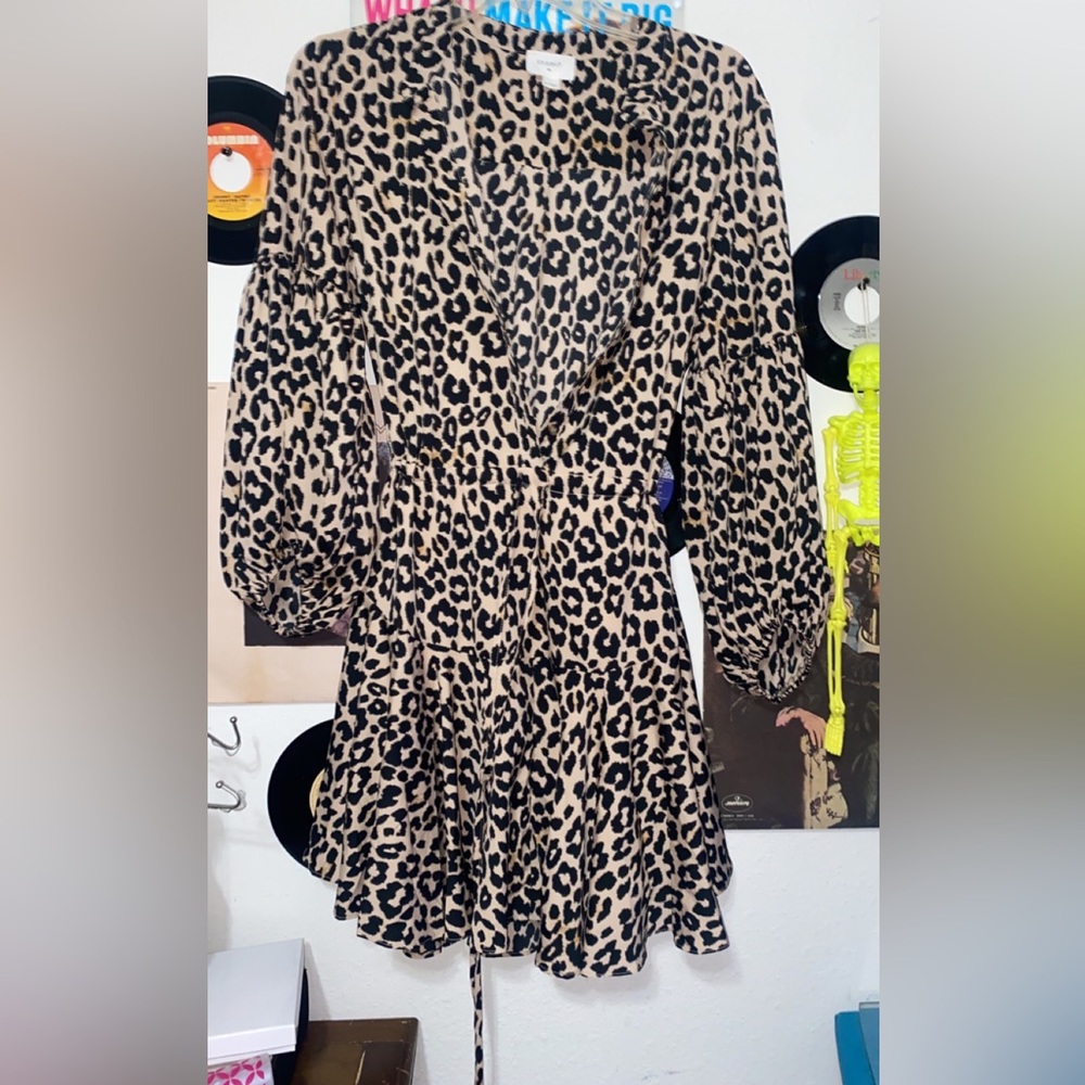 Everly cheetah print shirt